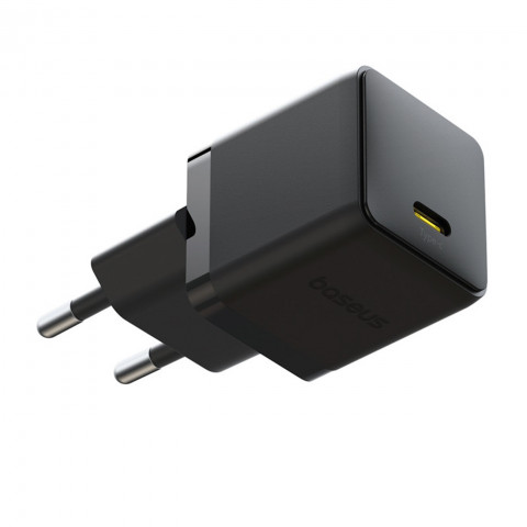 
„Palm 1C“ 20 W sieninis įkroviklis su 60 W 1 m USB-C laidu – juodas
