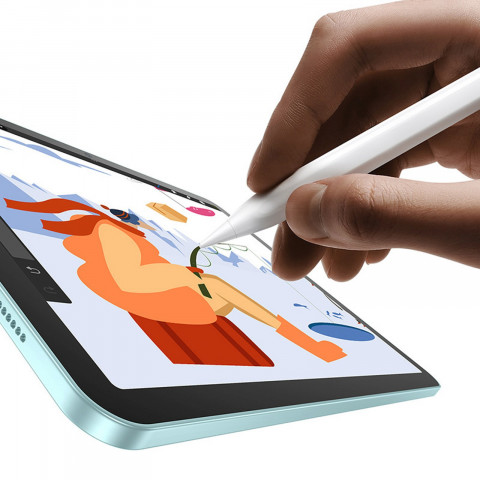 
„Smooth Writing 3“ aktyvus rašiklis su rašymo kampo aptikimu, USB-C – baltas
