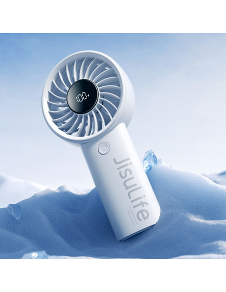 
Mini nešiojamas ventiliatorius USB-C 5000mAh - pilkas
