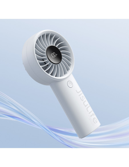 
Mini nešiojamas ventiliatorius USB-C 5000mAh - pilkas
