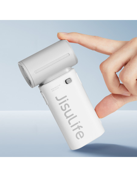 
Mini nešiojamas USB-C 3600mAh ventiliatorius – pilkas
