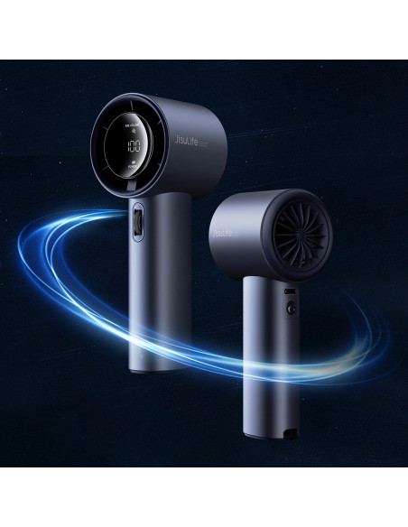 
Mini nešiojamas ventiliatorius - 3600mAh - mėlynas
