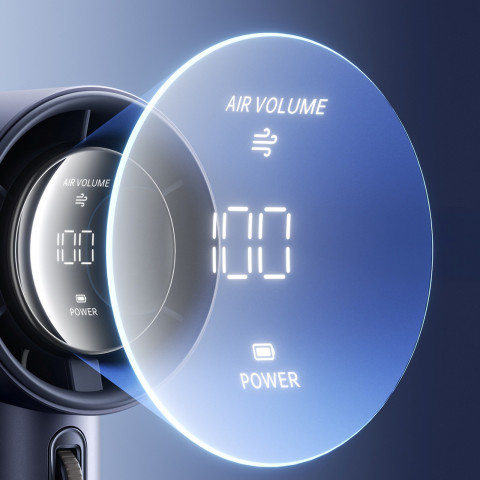 
Mini nešiojamas ventiliatorius - 3600mAh - mėlynas
