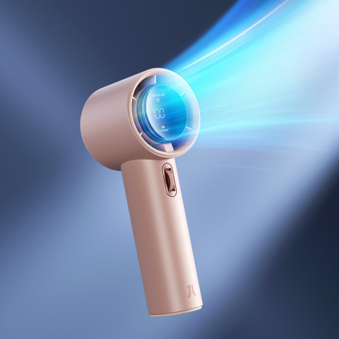 
Mini nešiojamas ventiliatorius - 3600mAh - rožinis
