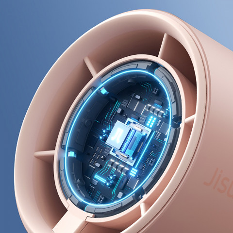 
Mini nešiojamas ventiliatorius - 3600mAh - rožinis
