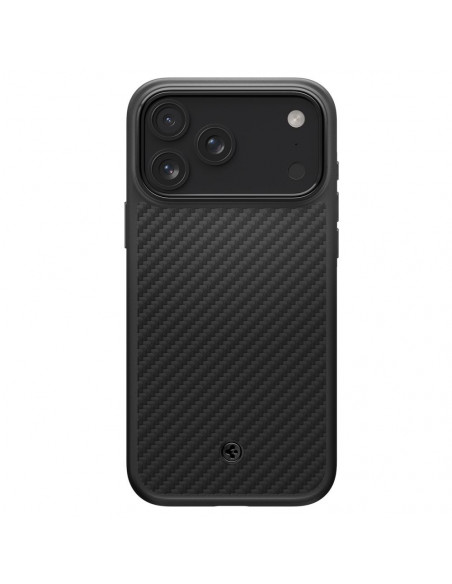 
„iPhone 17 Pro Max“ „MagSafe“ dėklas – juodas
