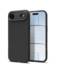 
„Liquid Air“ apsauginis dėklas, skirtas „iPhone 17 Air“ – matinės juodos spalvos
