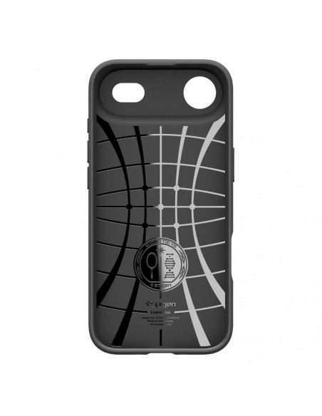 
„Liquid Air“ apsauginis dėklas, skirtas „iPhone 17 Air“ – matinės juodos spalvos
