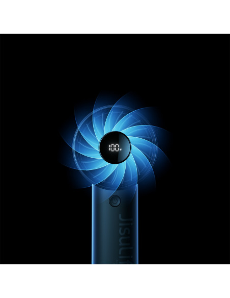 
Mini nešiojamas ventiliatorius USB-C 5000mAh - juodas
