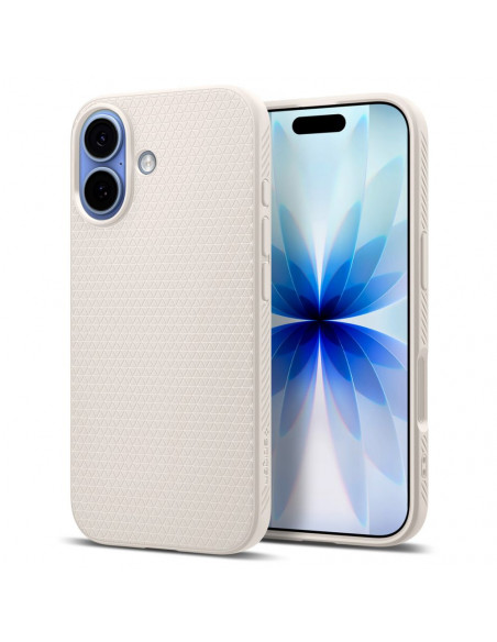 
Apsauginis „Liquid Air“ galinis dėklas, skirtas „iPhone 17“ – titano spalvos
