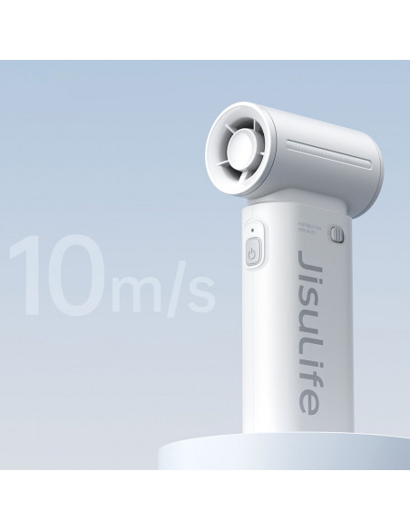 
Mini nešiojamas USB-C 5000mAh ventiliatorius – pilkas
