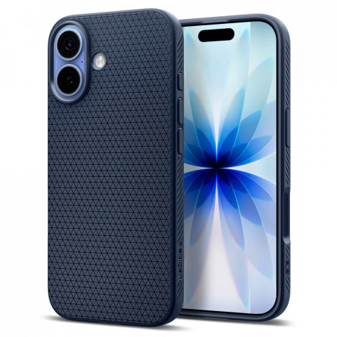 
Apsauginis „Liquid Air“ galinis dėklas, skirtas „iPhone 17“ – mėlynas
