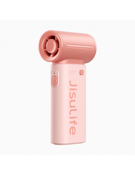 
Mini nešiojamas USB-C 5000mAh ventiliatorius – rožinis
