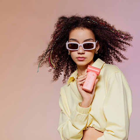 
Mini nešiojamas USB-C 5000mAh ventiliatorius – rožinis
