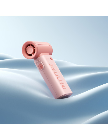 
Mini nešiojamas USB-C 5000mAh ventiliatorius – rožinis
