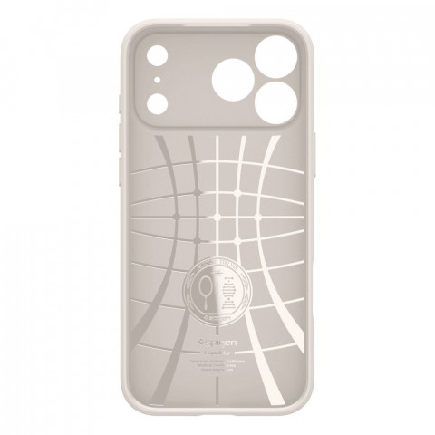 
Apsauginis „Liquid Air“ dėklas, skirtas „iPhone 17 Pro“ – titano spalvos
