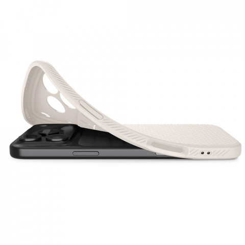 
Apsauginis „Liquid Air“ dėklas, skirtas „iPhone 17 Pro“ – titano spalvos
