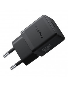 
„Palm 1C“ 20 W sieninis įkroviklis su 60 W 1 m USB-C laidu – juodas
