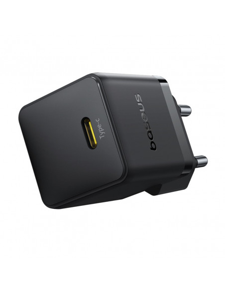 
„Palm 1C“ 20 W sieninis įkroviklis su 60 W 1 m USB-C laidu – juodas
