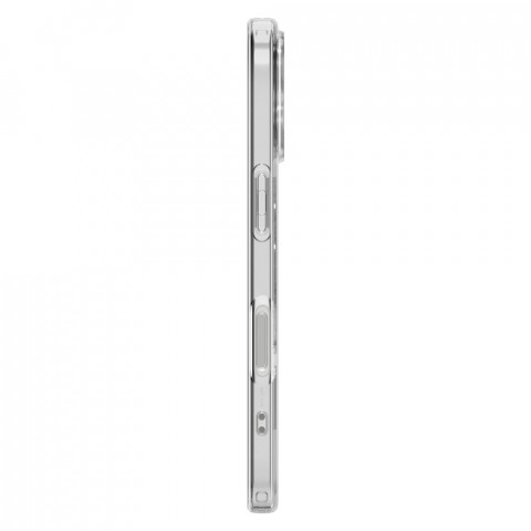 
„MagSafe“ apsauginis „iPhone 17“ dėklas su skystųjų kristalų efektu – skaidrus ir baltas
