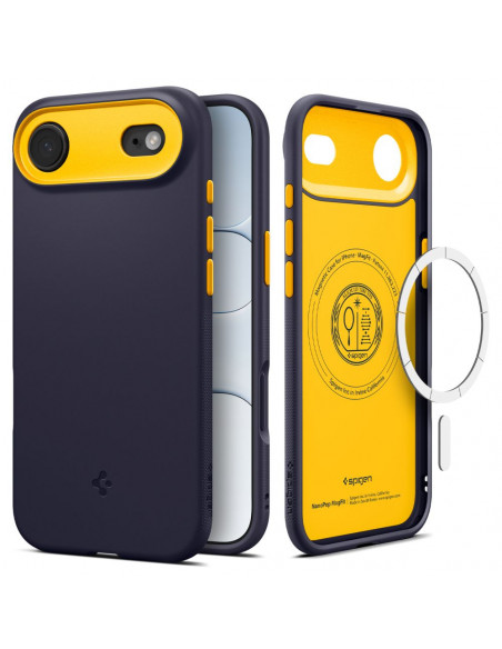 
Apsauginis „iPhone 17 Air Nano Pop MagSafe“ dėklas – tamsiai mėlynas
