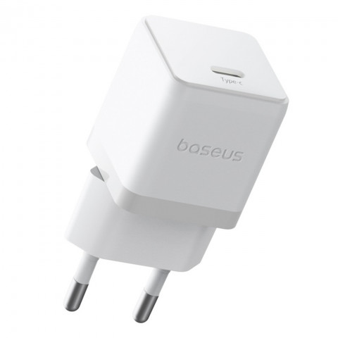 
„Palm 1C“ 20 W sieninis įkroviklis su 60 W 1 m USB-C laidu – baltas
