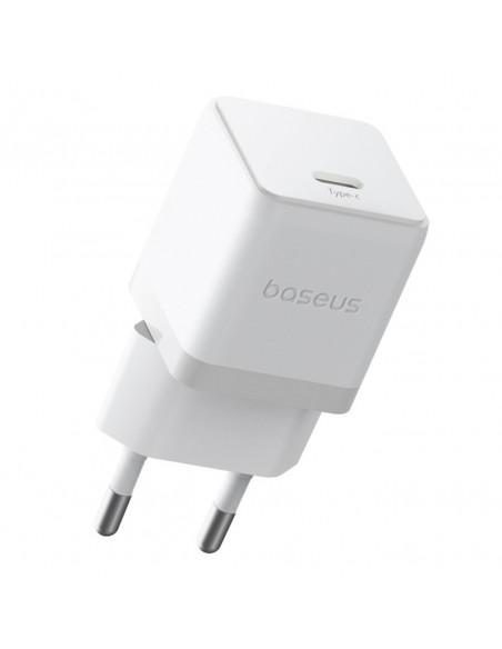 
„Palm 1C“ 20 W sieninis įkroviklis su 60 W 1 m USB-C laidu – baltas

