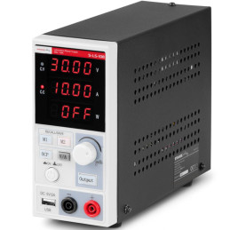 Laboratorinio aptarnavimo maitinimas 0-30 V 0-10 A 300 W LED USB