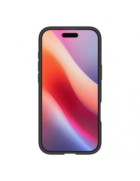 
„iPhone 17 Air Ultra Hybrid“ galinis dėklas – matinės juodos spalvos
