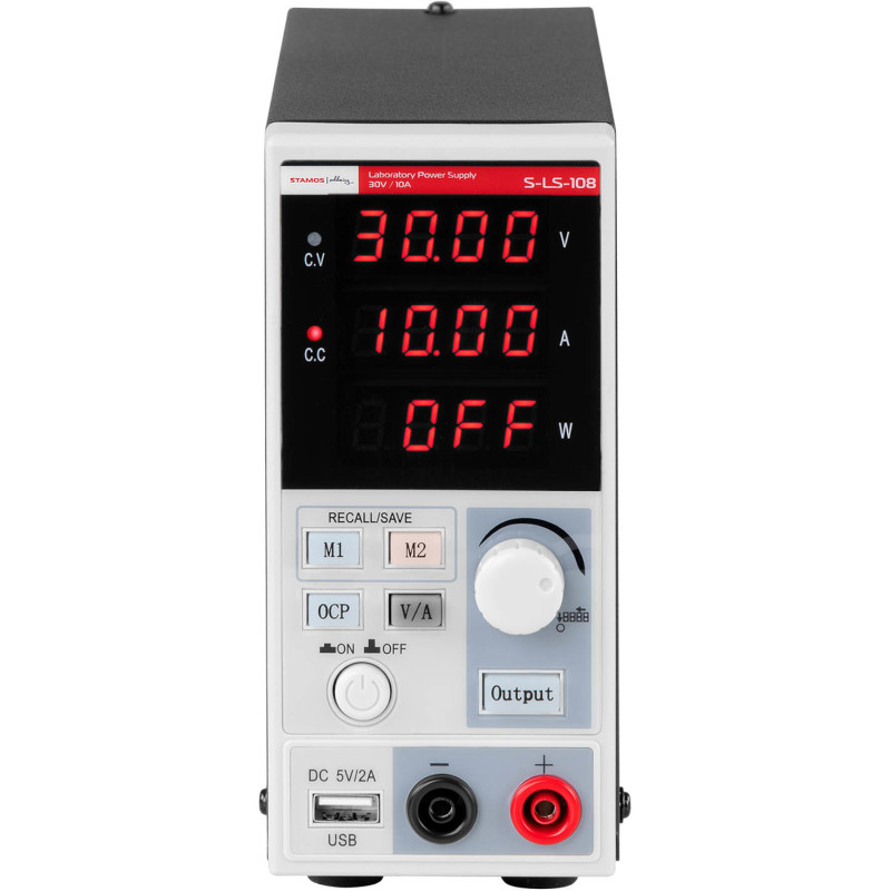 Laboratorinio aptarnavimo maitinimas 0-30 V 0-10 A 300 W LED USB