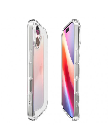 
iPhone 17 Ultra Hybrid galinis dėklas - skaidrus
