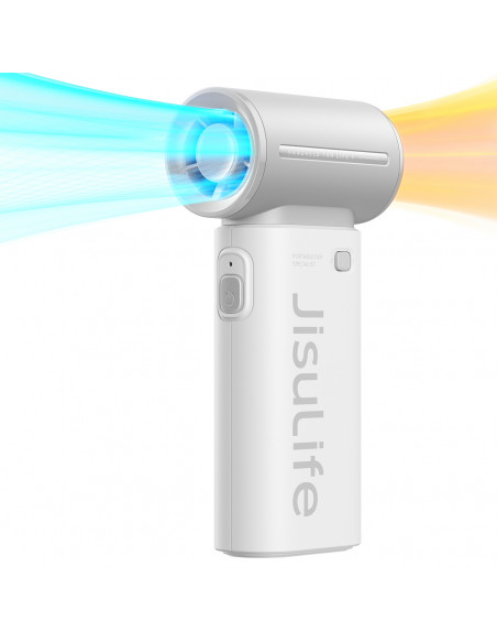 
Mini nešiojamas USB-C 3600mAh ventiliatorius – pilkas
