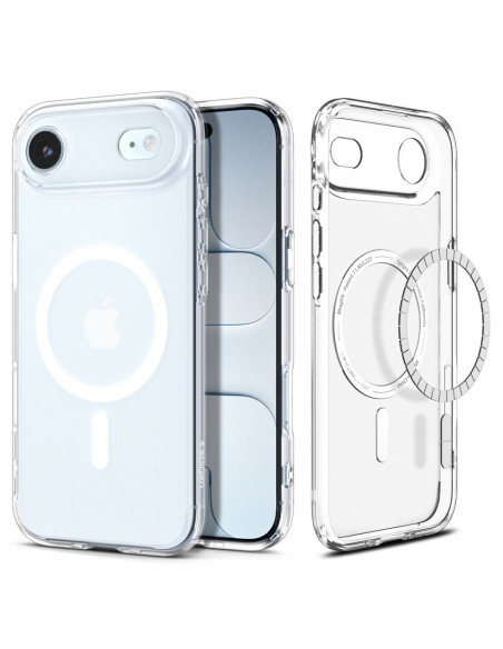 
„iPhone 17 Air Ultra Hybrid MagSafe“ apsauginis dėklas – baltas
