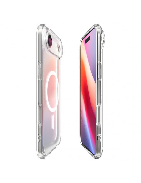 
„iPhone 17 Air Ultra Hybrid MagSafe“ apsauginis dėklas – baltas
