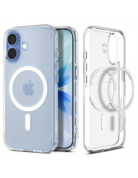 
„iPhone 17 Ultra Hybrid MagSafe“ dėklas – baltas
