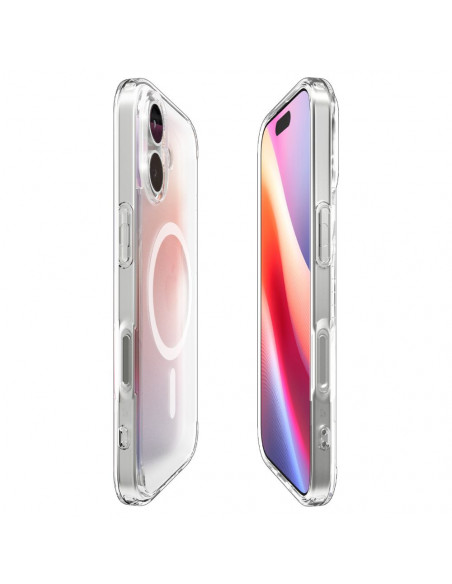 
„iPhone 17 Ultra Hybrid MagSafe“ dėklas – baltas
