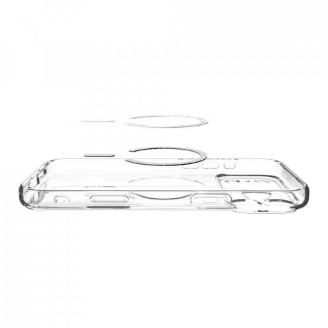 
„iPhone 17 Pro Ultra Hybrid MagSafe“ apsauginis dėklas – baltas
