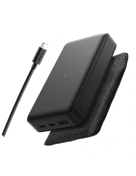 
Nešiojamoji baterija 30000mAh 30W USB-A USB-C - juoda
