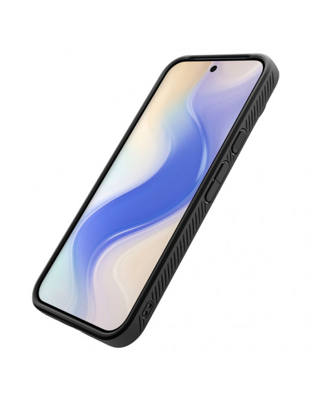 
Apsauginis „Google Pixel 10 / 10 Pro Liquid Air“ dėklas – matinės juodos spalvos
