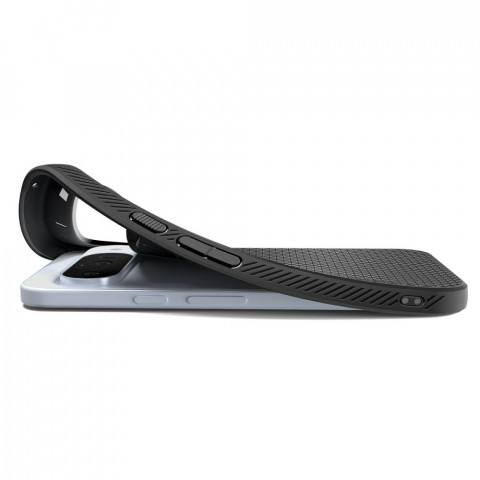 
Apsauginis „Google Pixel 10 / 10 Pro Liquid Air“ dėklas – matinės juodos spalvos
