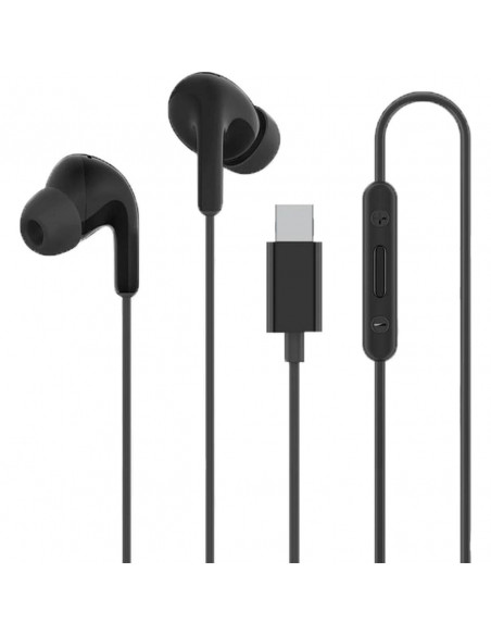 
„Xiaomi BHR8930GL“ USB-C laidinės į ausis įdedamos ausinės su nuotolinio valdymo pultu – juodos
