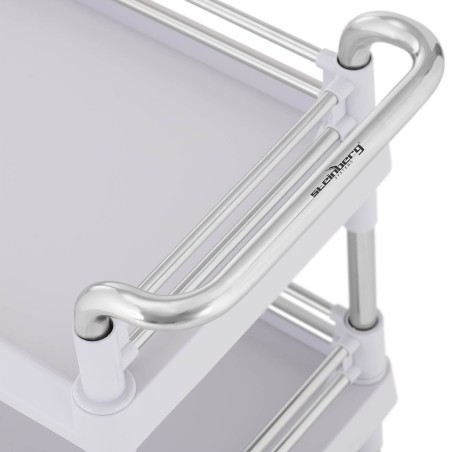 Kosmetinių procedūrų laboratorinis vežimėlis su 3 lentynomis 61 x 36 x 99 cm Kosmetinių procedūrų laboratorinis vežimėlis su 3 lentynomis 61 x 36 x 99 cm