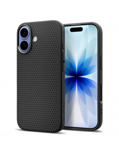 
Apsauginis „Liquid Air“ galinis dėklas, skirtas „iPhone 17“ – matinės juodos spalvos
