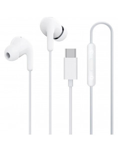 
„Xiaomi BHR8931GL“ USB-C laidinės į ausis įdedamos ausinės su nuotolinio valdymo pultu – baltos
