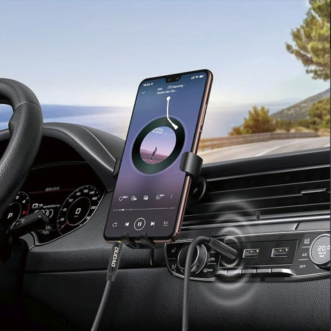 
Stereo AUX kabelis su mini lizdu 3,5 mm, 1 m – juodas
