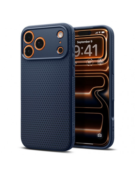 
Apsauginis „Liquid Air“ dėklas, skirtas „iPhone 17 Pro“ – mėlynas
