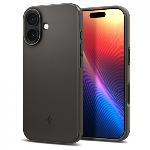 
„iPhone 17“ plonas „MagSafe“ apsauginis dėklas – pilkas
