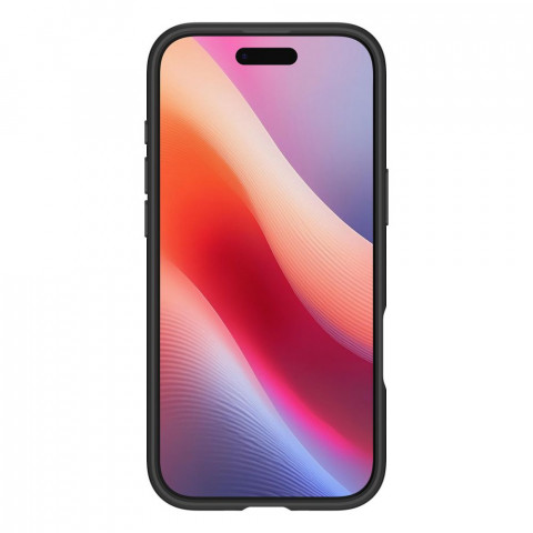 
iPhone 17 Air Ultra Hybrid galinis dėklas – matinės juodos spalvos
