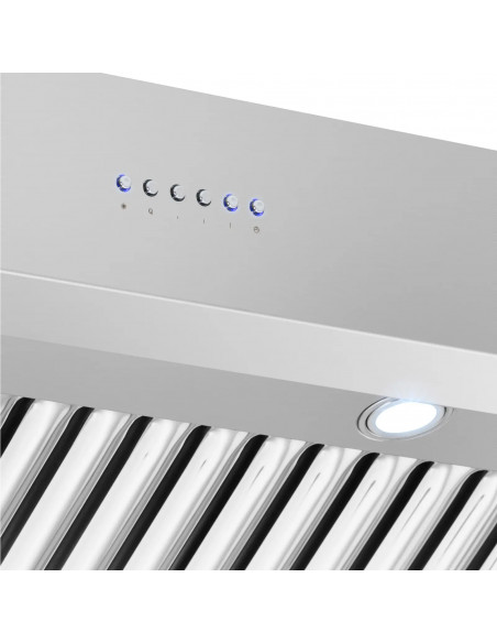 
Gastronominis gartraukis su varikliu ir apšvietimu STEEL 200 cm 1500 m3/ h 255 W
