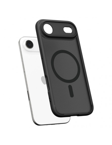 
„iPhone 17 Air Ultra Hybrid MagSafe“ apsauginis dėklas – juodas
